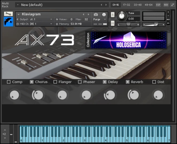 AX73 Sample Library